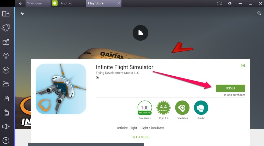 infinite flight simulator free for pc